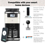 6-Cup Black Coffee Maker with Smart App