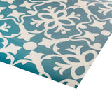 IVC Brooklyn Teal Residential Vinyl Sheet, Sold by 13.2 ft. Wide x Custom Length - Super Arbor