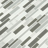 MSI Textured Positano Interlocking 12 in. x 12 in. x 6mm Multi-Surface Mesh-Mounted Mosaic Tile ( 15 sq. ft. / case )