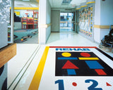 Armstrong Flooring Feature Tile 45-Piece Yellow Commercial VCT Tile