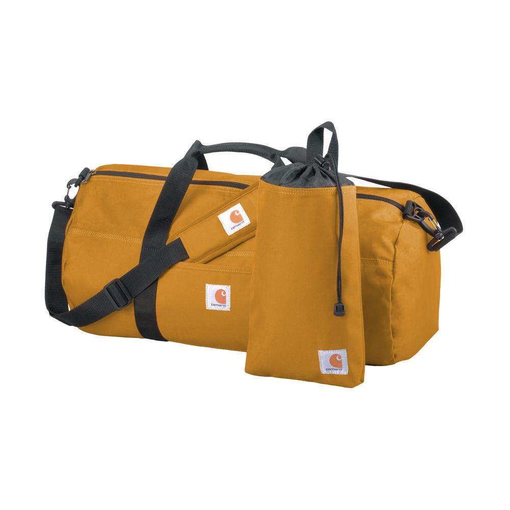 Trade Medium 21 in. Grey Duffel and Utility Pouch - Super Arbor