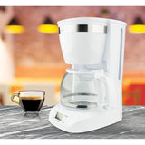 10-Cup White Digital Coffee Maker