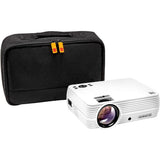 FLIK X7 1280 x 720 LCD Home Theater Projector System with 100 Lumens -Tripod and Case Included -Projects Up to 150 in. - Super Arbor