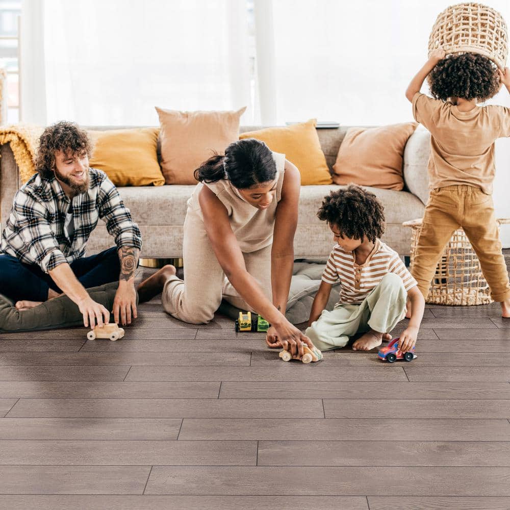 MSI Baker Cove White Oak 3/8 in. T x 7 in. W Tongue and Groove Engineered Hardwood Flooring (23.37 sq. ft./case)