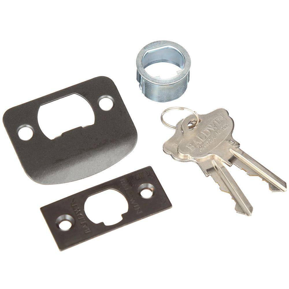 Baldwin Prestige Madrina Venetian Bronze Keyed Entry Door Lever with SmartKey Security
