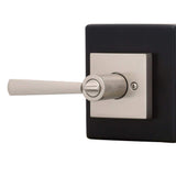 Prestige Spyglass Satin Nickel Keyed Universal Entry Door Lever Featuring SmartKey Security