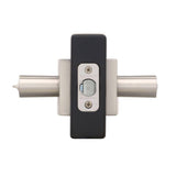 Prestige Spyglass Satin Nickel Keyed Universal Entry Door Lever Featuring SmartKey Security