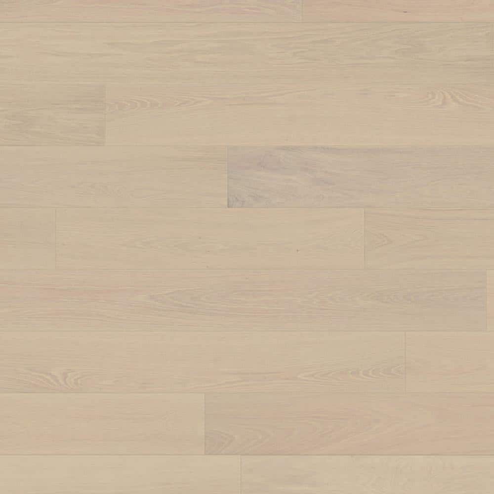 ASPEN FLOORING Bane White Oak 3/8 in. T x 7.5 in. W Tongue and Groove Wire Brushed Engineered Hardwood Flooring (34.36 sqft/case)