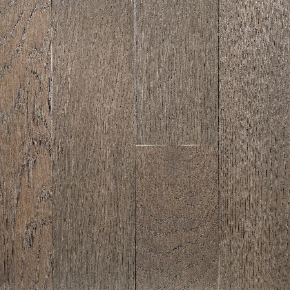 OptiWood Banff White Oak 2/7 in. T x 5 in. W Click Lock Wire Brushed Engineered Hardwood Flooring (16.7 sq.ft./case)
