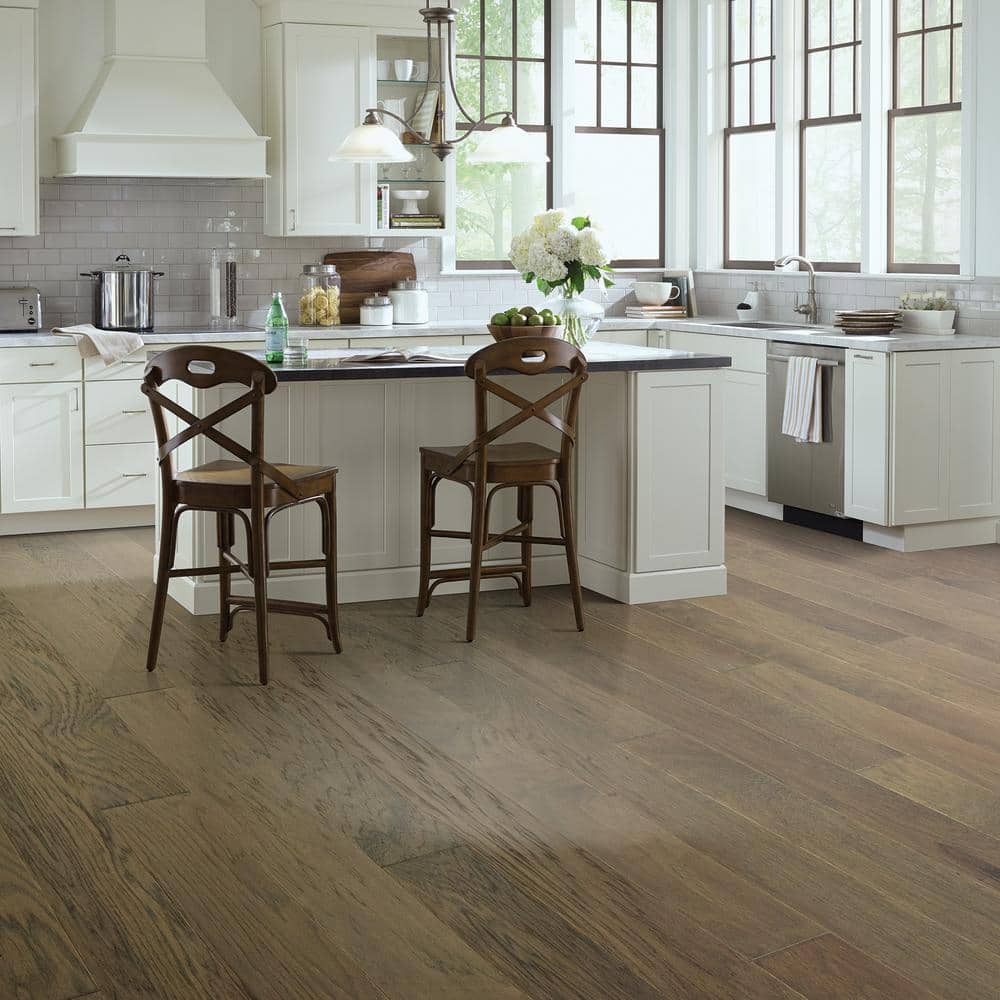 Shaw Hampshire Barnboard Hickory 3/8 in. T X 6.3 in. W Tongue and Groove Engineered Hardwood Flooring (30.48 sq.ft./case)