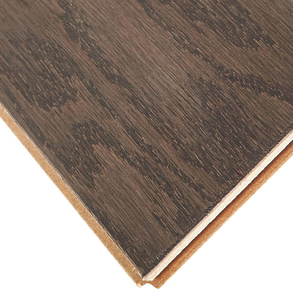 Shaw Bradford 3 Barnboard Red Oak 3/8 in. T X 3.25 in. W Tongue and Groove Engineered Hardwood Flooring (23.76 sq.ft./case)