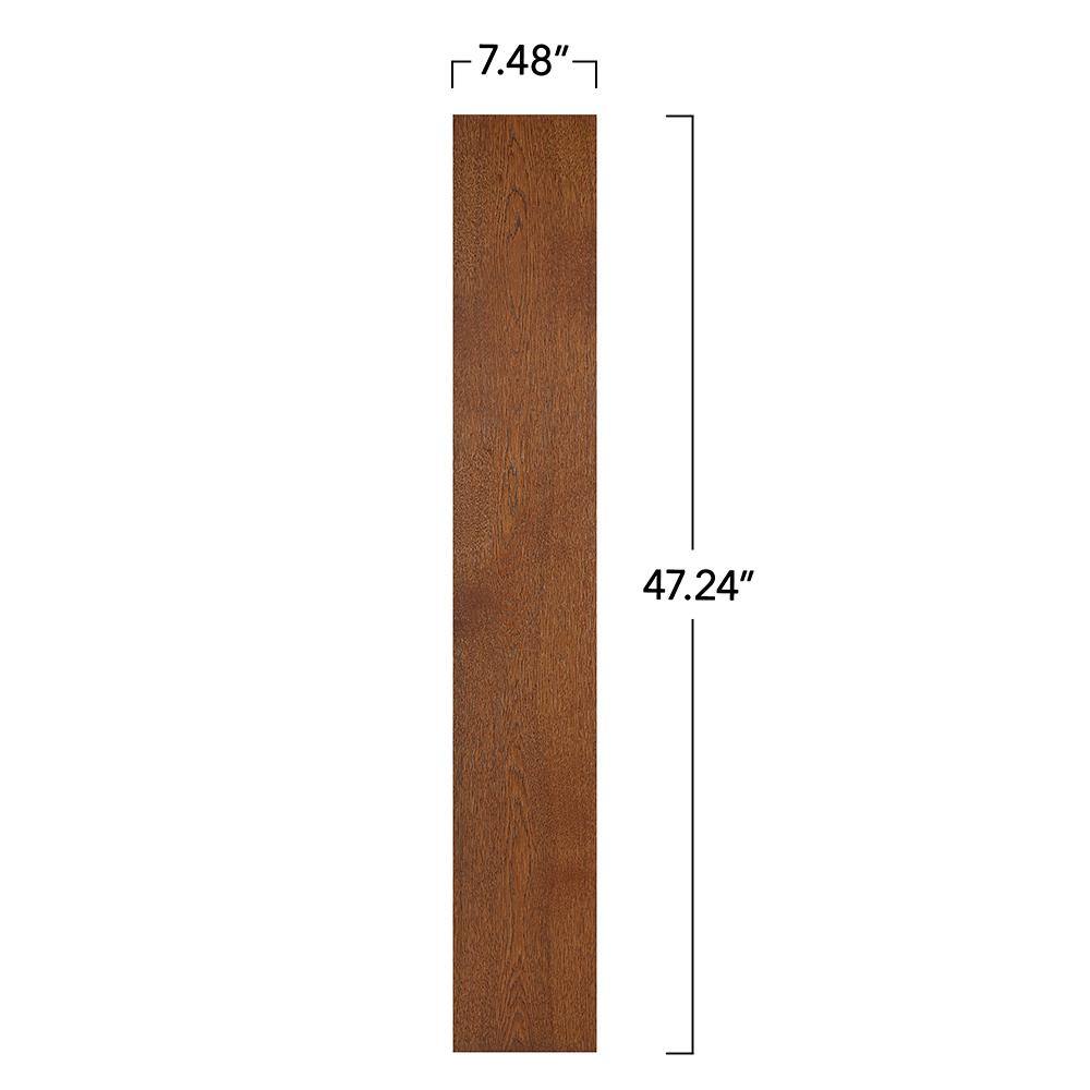 Pergo Defense+ Barnes Oak 3/8 in. T x 7.5 in. W Click Lock Distressed Engineered Hardwood Flooring (24.5 sq.ft./case)