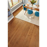 Pergo Defense+ Barnes Oak 3/8 in. T x 7.5 in. W Click Lock Distressed Engineered Hardwood Flooring (24.5 sq.ft./case)