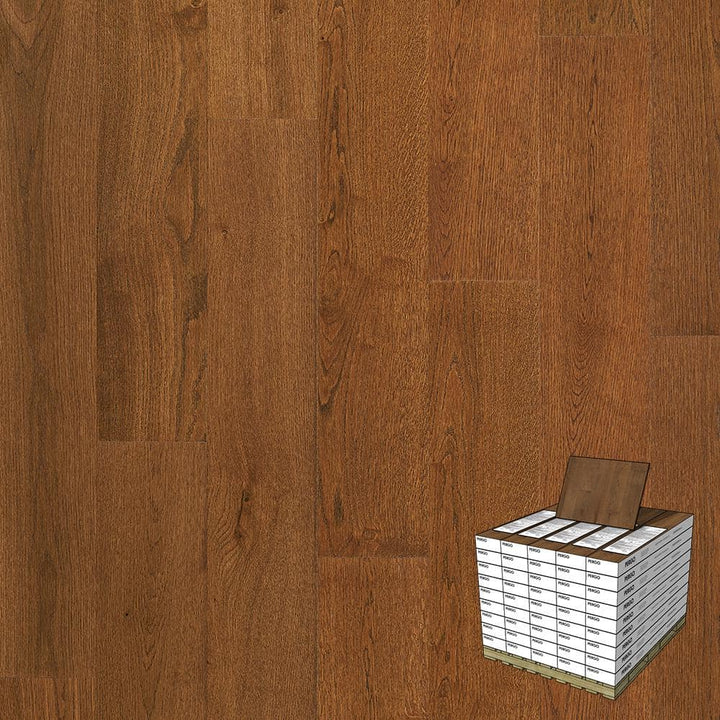 Pergo Defense+ Barnes Oak 3/8 in. T x 7.5 in. W Click Lock Distressed Engineered Hardwood Flooring (1104.3 sq.ft./pallet)