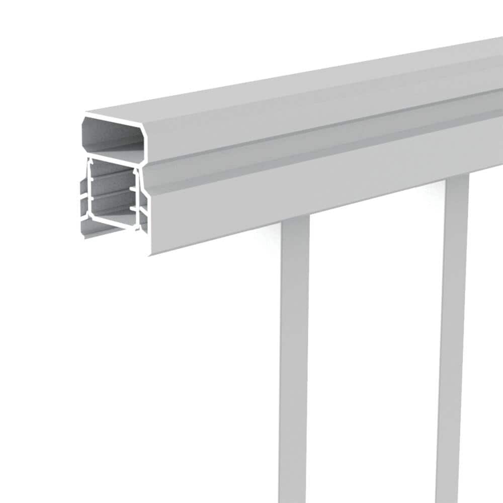 Barrette Outdoor Living VersaRail Classic 6 ft. x 36 in. White Aluminum Rail Level Kit