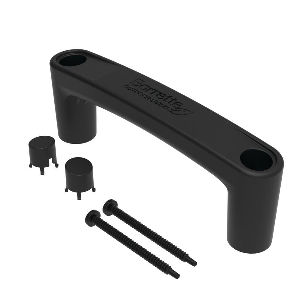 Barrette Outdoor Living Black Gate Handle EZ Grip