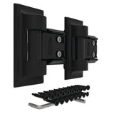 Barrette Outdoor Living 3.875 in. x 4.812 in. Stainless Light Duty Gate Hinge (2-Pack)