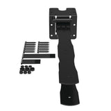 Barrette Outdoor Living 22.375 in. x 4.25 in. Black Drive Gate Strap Hinge