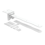 Barrette Outdoor Living 22.375 in. x 4.25 in. White Drive Gate Strap Hinge