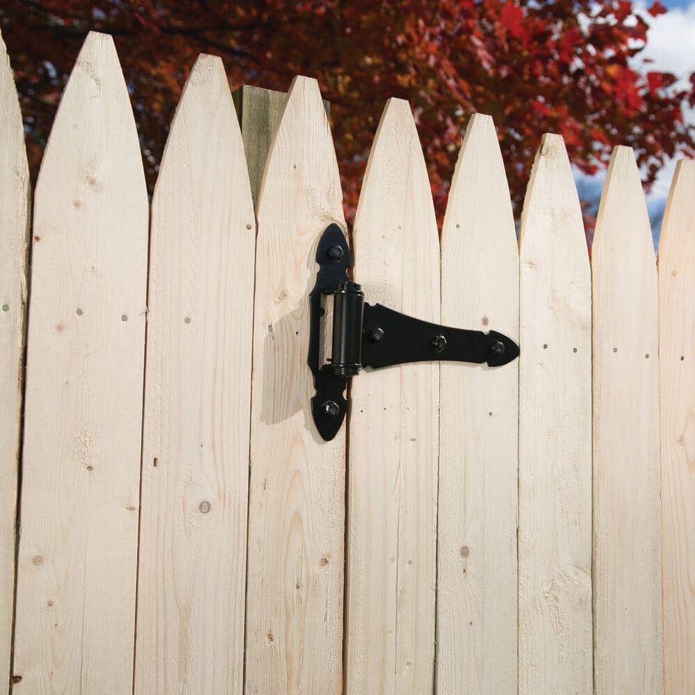 Barrette Outdoor Living 8 in. Heavy-Duty Ornamental T-Hinge (2-Pack)