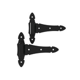 Barrette Outdoor Living 8 in. Heavy-Duty Ornamental T-Hinge (2-Pack)