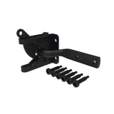 Barrette Outdoor Living 4.562 in. x 2.312 in. Black Steel Gravity Latch