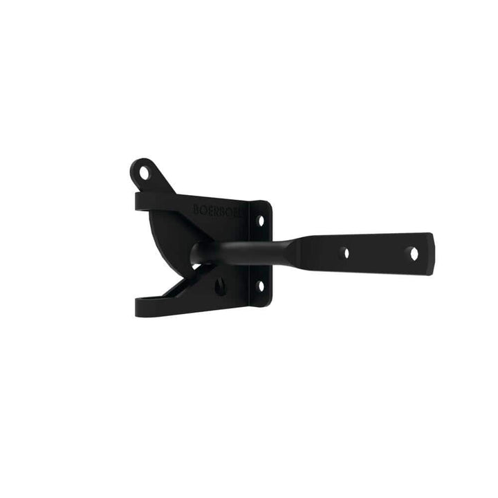 Barrette Outdoor Living 4.562 in. x 2.312 in. Black Steel Gravity Latch