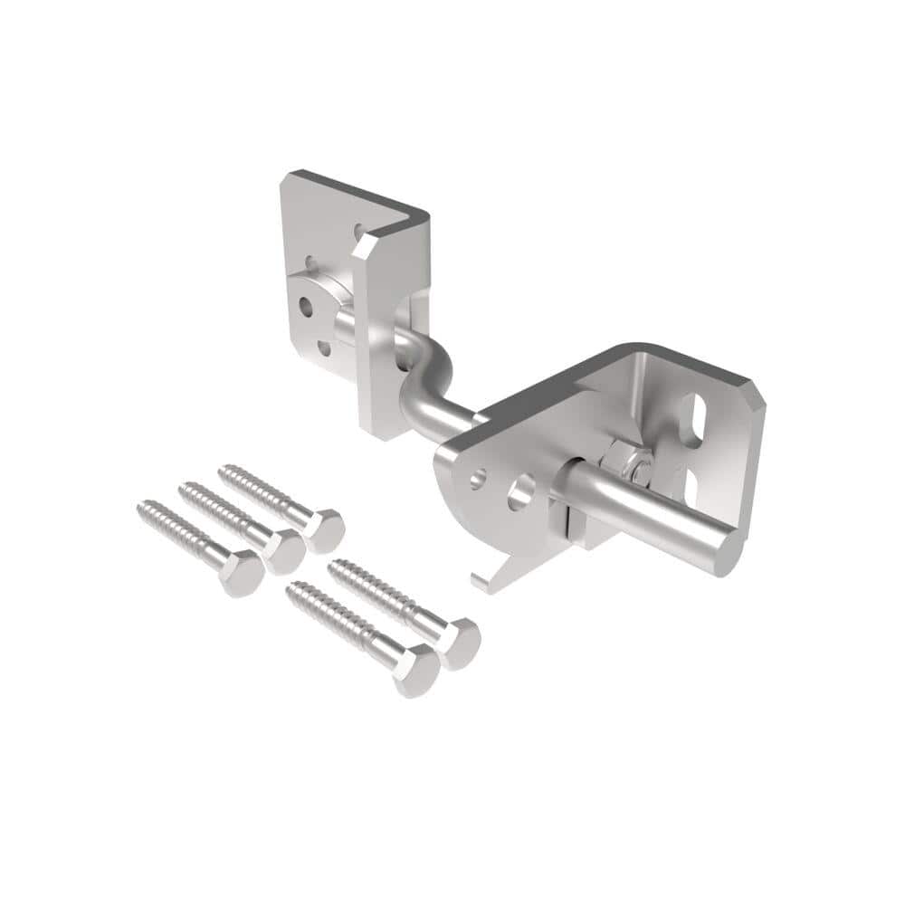 Barrette Outdoor Living 7.5 in. x 2.562 in. Heavy-Duty Zinc Floating Bar Gravity Latch