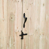 Barrette Outdoor Living Contemporary Post Latch with Handle SS