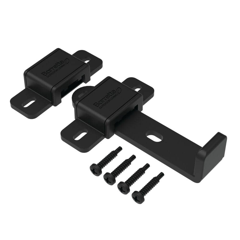 Barrette Outdoor Living 4.812 in. x 3.125 in. Stainless Steel Slide Bar Latch