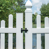 Barrette Outdoor Living 4.812 in. x 3.125 in. Stainless Steel Slide Bar Latch