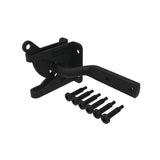 Barrette Outdoor Living 4.562 in. x 2.312 in. Steel Matte Black Gravity Latch