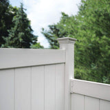 Barrette Outdoor Living Transition Bracket White for 1-3/4 in. x 5-1/2 in. Rail