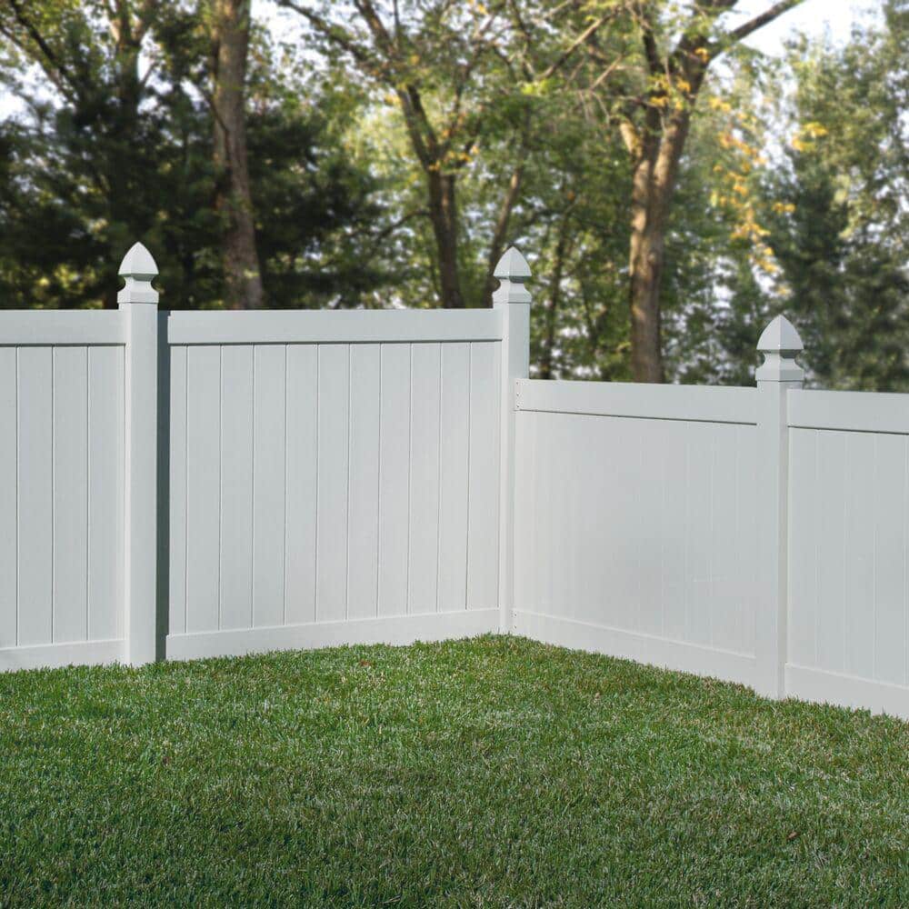 Barrette Outdoor Living Transition Bracket White for 1-3/4 in. x 5-1/2 in. Rail
