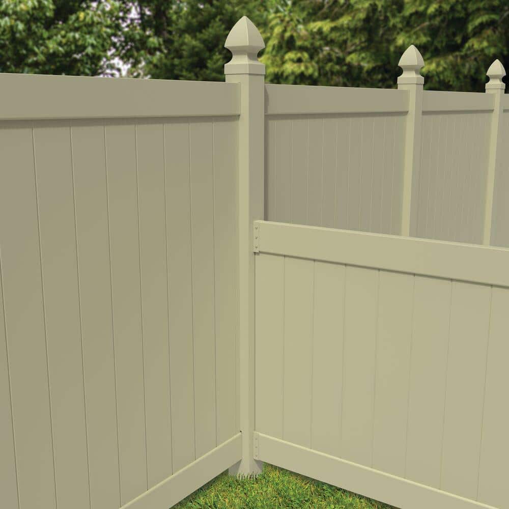 Barrette Outdoor Living Transition Fence Bracket Sand for 1-3/4 in. x 5-1/2 in. Rail