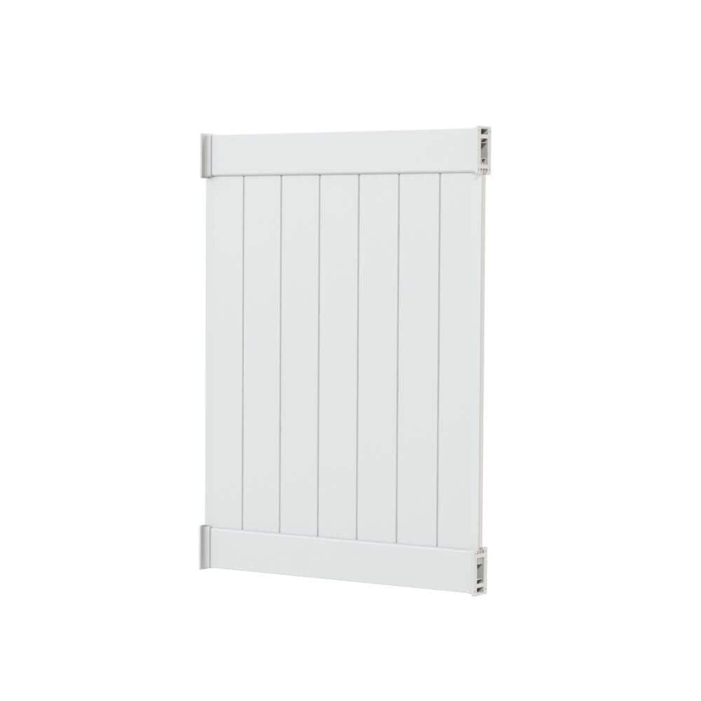 Barrette Outdoor Living Vinyl Outdoor Shower Third Wall Kit, Easy-To-Assemble