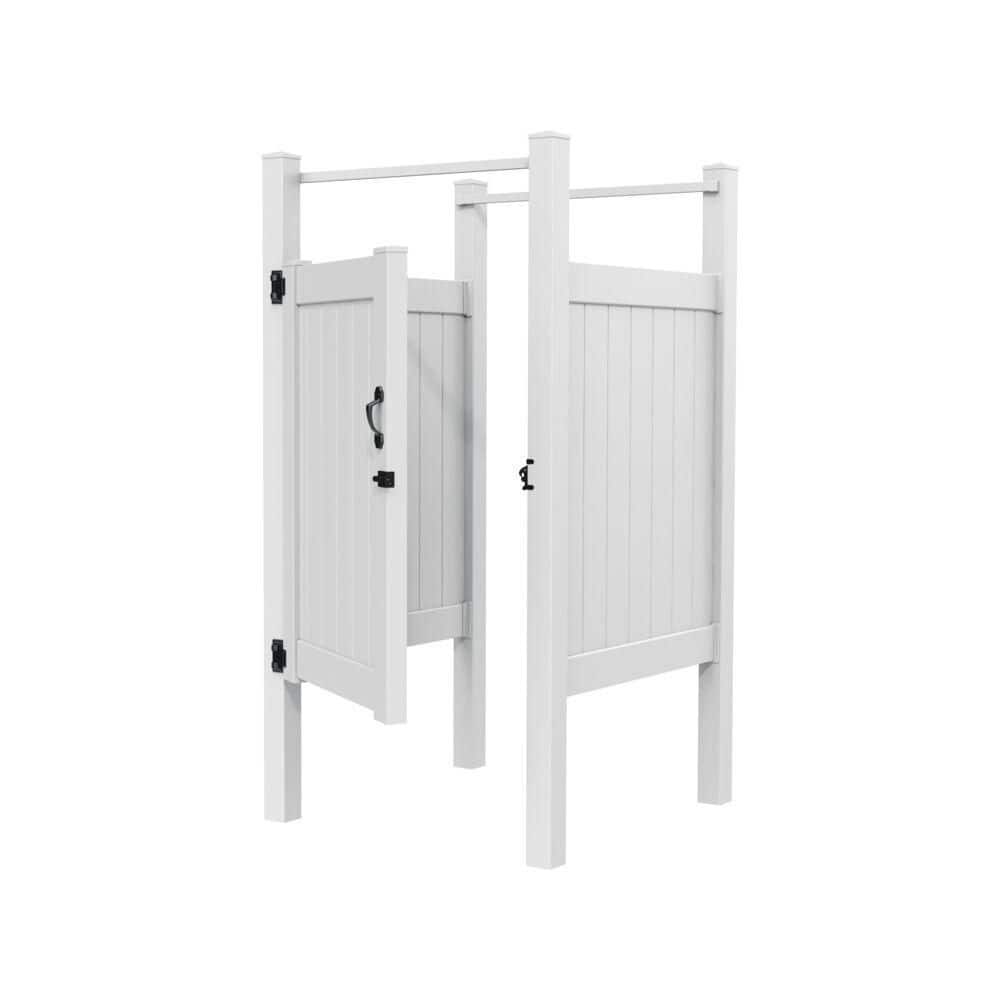 Barrette Outdoor Living 4 ft. x 4 ft. Vinyl Outdoor Shower Enclosure