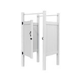 Barrette Outdoor Living 4 ft. x 4 ft. Vinyl Outdoor Shower Enclosure