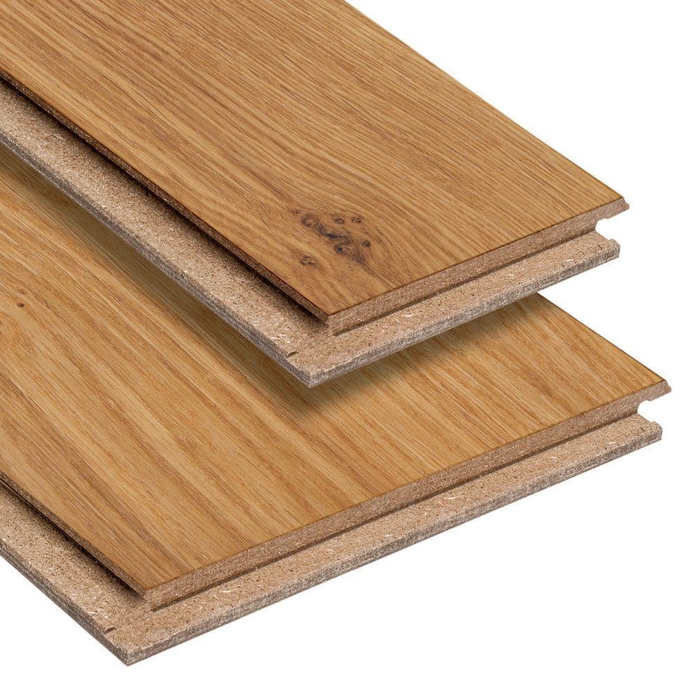 HOMELEGEND Barrington White Oak 3/8 in. T x 3.5 in. W Wire Brushed Engineered Hardwood Flooring (26.3 sqft/case)