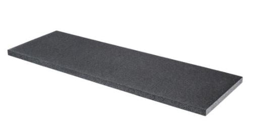 Jeffrey Court Basalt Gray 4 in. x 12 in. Honed Basalt Wall and Floor Tile (1 sq. ft./Pack)*