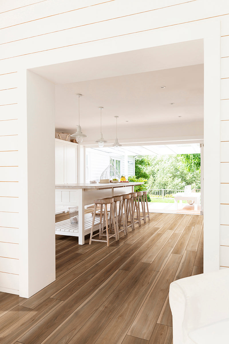 MS International Everlife Andover Bayhill Blonde 7.13" x 48.03" Floating Luxury Vinyl Plank Flooring (23.78 sq.ft/case)