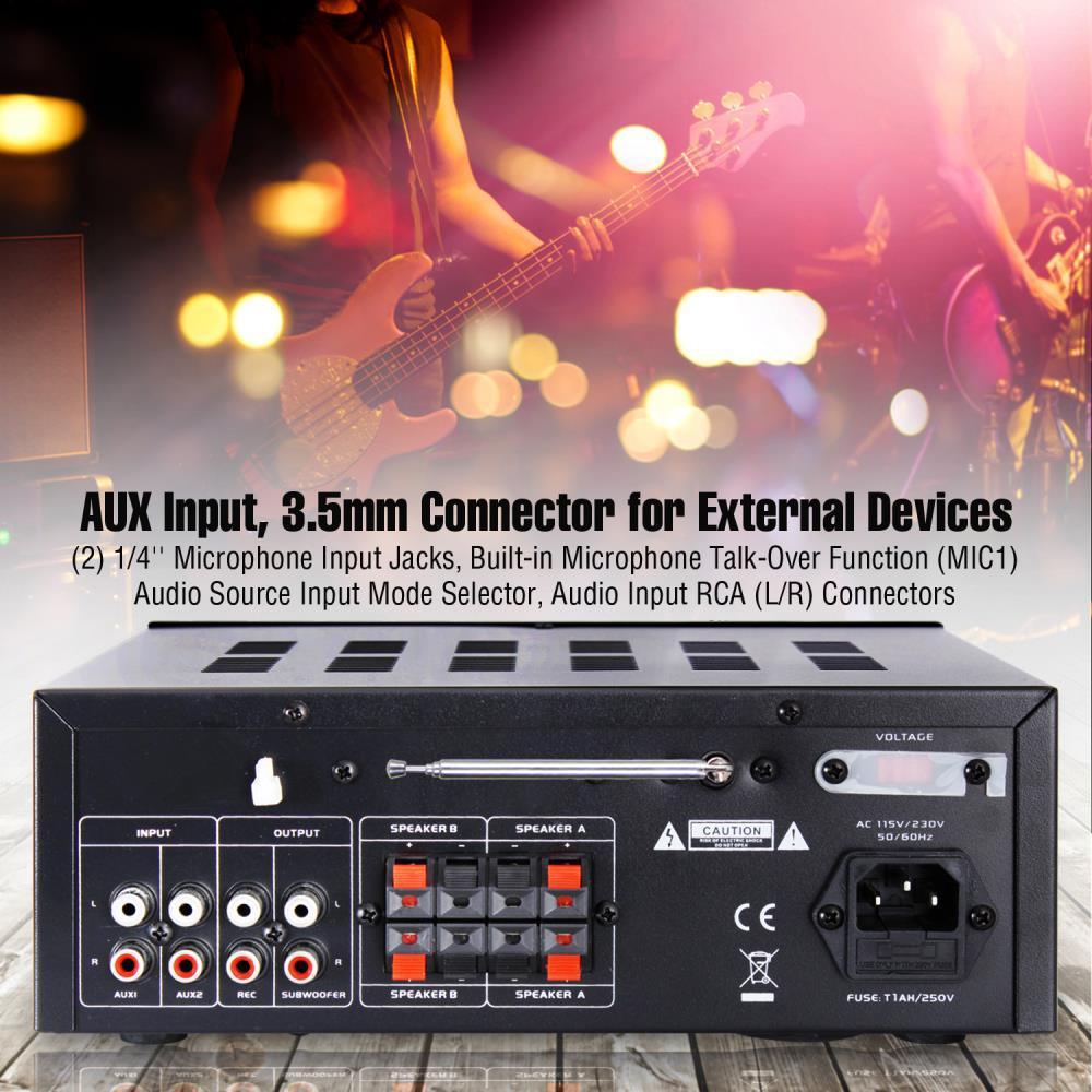 Bluetooth Home Audio Source Amplifier - Super Arbor