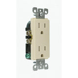 Decora 15 Amp Tamper-Resistant Duplex Outlet, Light Almond (10-Pack) - Super Arbor