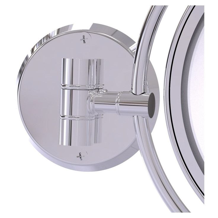 Allied Brass 8-in x 10-in Polished Chrome Double-Sided Magnifying Wall-Mounted Vanity Mirror