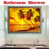 Dolphin Ceramic Tile Mural Kitchen Backsplash Bathroom Shower, 402794-XL64