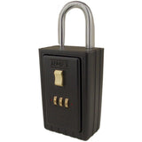 3 Digit Numeric Combination Lock Box with Key Locking Shackle - Super Arbor