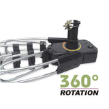 Outdoor Amplified Antenna 150 Miles Range 360¬∞ Rotation Wireless Remote No Assembly Required - Super Arbor