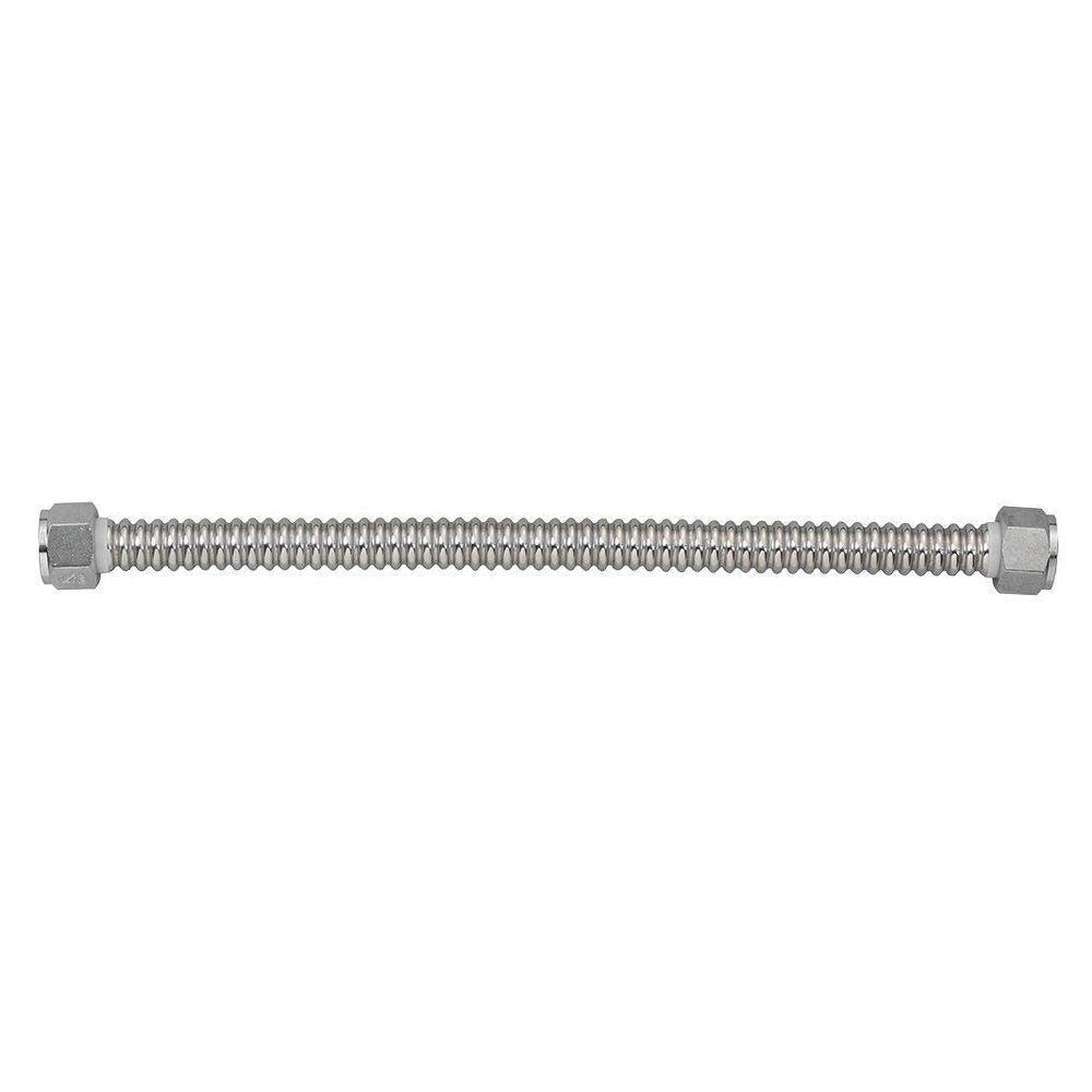 18 in. x 3/4 in. FIP x 3/4 in. FIP Corrugated Stainless Steel Water Supply Connector - Super Arbor