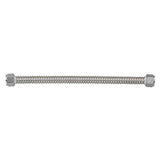 18 in. x 3/4 in. FIP x 3/4 in. FIP Corrugated Stainless Steel Water Supply Connector - Super Arbor