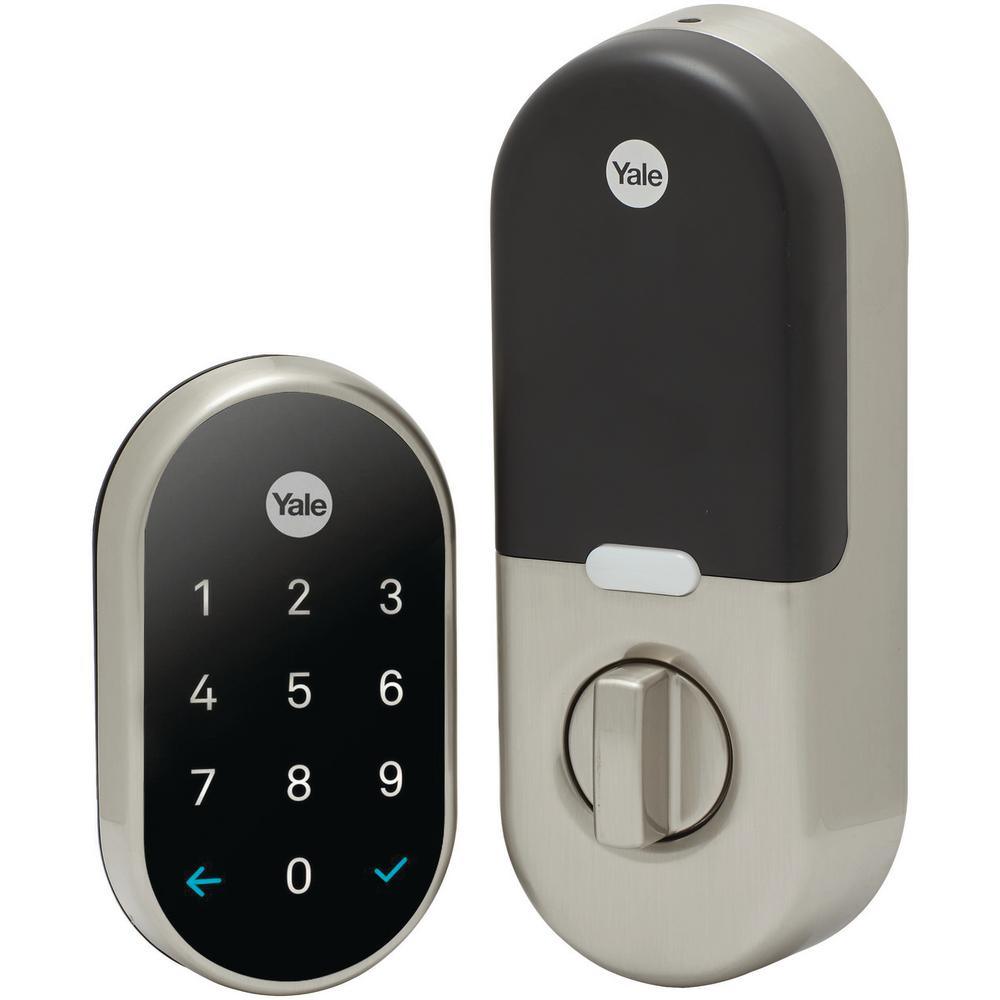 Nest x Yale Lock Satin Nickel with Google Nest Connect - Super Arbor